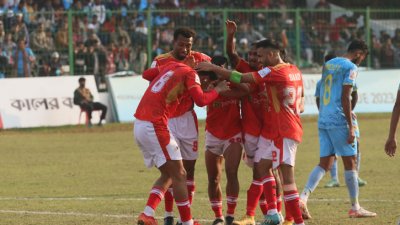 আবাহনীকে হারালো কিংস