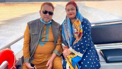 আব্দুর রহমান বদি ও তার স্ত্রী শাহীন আক্তার