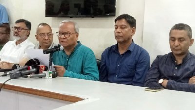 সংবাদ সম্মেলনে রুহুল কবির রিজভী
