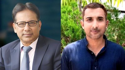 আব্দুস সালাম মুর্শেদী ও নোমান ওসমানী রিচি (ফাইল ছবি)