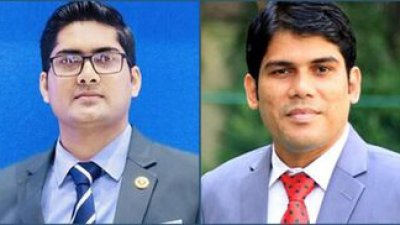 রায়পুরের ইউএনও ইমরান খান ও কমলনগরের ইউএনও সুচিত্র রঞ্জন দাস