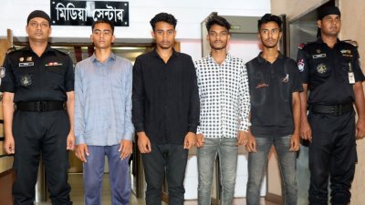 গুলি করে হত্যার মামলায় গ্রেফতার চার জন