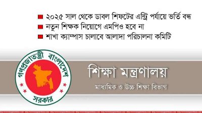 শিক্ষা মন্ত্রণালয়ের বৈঠকে সিদ্ধান্ত