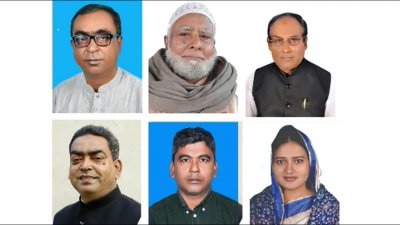 পাঁচবিবি উপজেলার চেয়ারম্যান পদের ছয় প্রার্থী