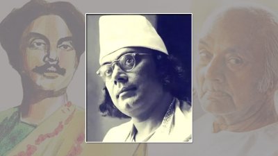 কাজী নজরুল ইসলাম/ কোলাজ: বাংলা ট্রিবিউন