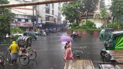 চট্টগ্রামে বৃষ্টি