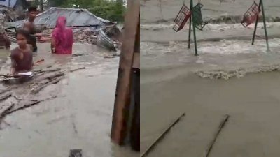 ভোলার নিম্নাঞ্চলে প্লাবন