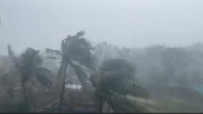 জেলায় বজ্রবৃষ্টি এবং দমকা হাওয়া বয়ে যাচ্ছে