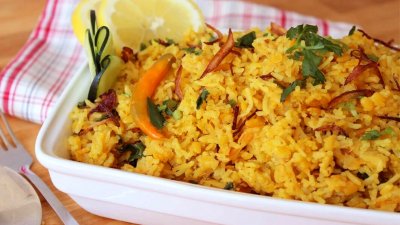 ঝরঝরে ভুনা খিচুড়ি। ছবি- স্পাইস বাংলা
