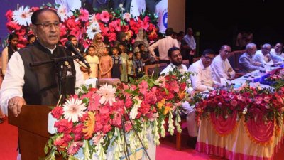বক্তব্য দিচ্ছেন  মৎস্য ও প্রাণিসম্পদমন্ত্রী মো. আব্দুর রহমান