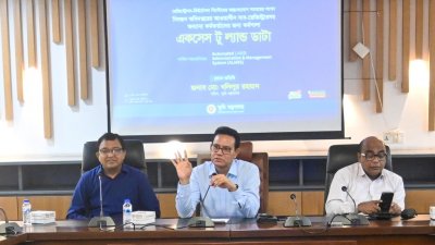 কর্মশালায় ভূমি সচিব মো. খলিলুর রহমান