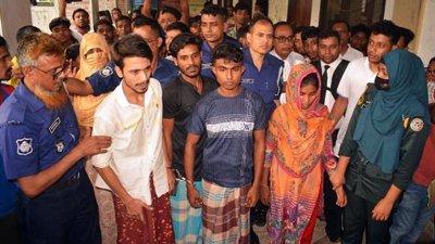 দণ্ডপ্রাপ্ত আসামিরা