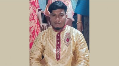 নিহতের স্বামী আলী হাসান (ছবি: সংগৃহীত)