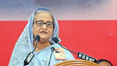 শেখ হাসিনা (ফাইল ছবি)