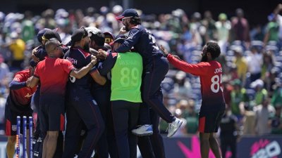 সুপার ওভারে জয়ের আনন্দে ভাসলো যুক্তরাষ্ট্র