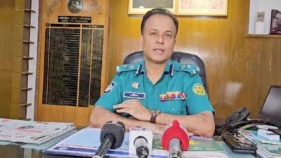 ডিএমপির অতিরিক্ত পুলিশ কমিশনার (ক্রাইম অ্যান্ড অপস) ড. খ. মহিদ উদ্দিন