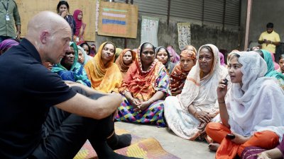সিডব্লিউএসআইপি প্রকল্পের বিভিন্ন এলাকা পরিদর্শন করেন ডা. প্যাট্রিক ভি ভারকুইজেন