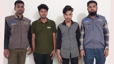 গ্রেফতার সোহাগ সিকদার ও হৃদয় আহম্মেদ