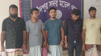 গ্রেফতার পাঁচ আসামি