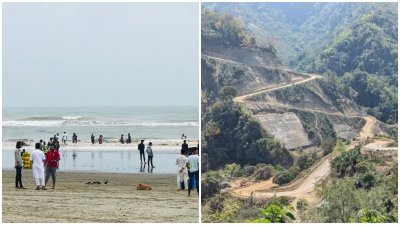 কক্সবাজার ও খাগড়াছড়িতে দুর্ঘটনায় দুই পর্যটকের মৃত্যু