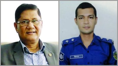 ঢাকা মহানগর পুলিশের (ডিএমপি) সাবেক কমিশনার আছাদুজ্জামান মিয়া ও গাজীপুর মহানগর পুলিশের (জিএমপি) অতিরিক্ত উপ-পুলিশ কমিশনার (এডিসি) জিসানুল হক