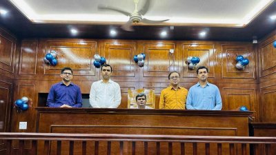 ঢাকা ডিসি অফিসে নির্বাহী ম্যাজিস্ট্রেটদের বিচারিক কার্যক্রমের জন্য এজলাস আধুনিকায়ন করে উদ্বোধন করা হয়েছে