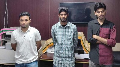 ছিনতাইয়ের ঘটনায় জড়িত তিন শিক্ষার্থী
