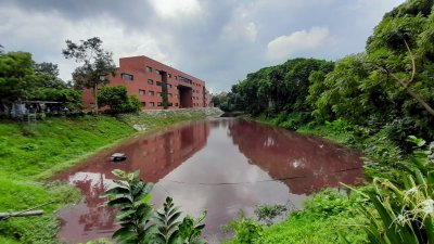 রামচন্দ্রপুর খালের বিলীন অংশের রয়ে যাওয়া চিহ্ন