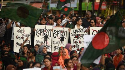 কোটাবিরোধী আন্দোলন (ছবি: ফোকাস বাংলা)
