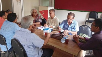 বৈঠকে বাম জোটের নেতারা (ফাইল ছবি)