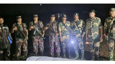 মরদেহ বিজিবির কাছে হস্তান্তর করে বিএসএফ
