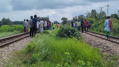 দুর্ঘটনাস্থল (ছবি: বাংলা ট্রিবিউন)