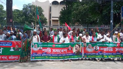 কোটার পক্ষে বেশ কয়েকটি সংগঠনের অবস্থান কর্মসূচি