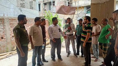 ডিএসসিসি'র ভ্রাম্যমাণ আদালতের অভিযান