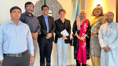 এবি পার্টির প্রতিনিধিদল সারা দেশে তাদের দলীয় কর্মকাণ্ড ও কর্মসূচির বিষয়ে আবাসিক প্রতিনিধিকে অবগত করেন