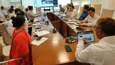 জলাবদ্ধতা নিরসনের লক্ষ্যে ডিএনসিসির সমন্বয় সভা