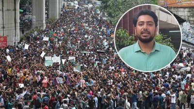 কোটা সংস্কার আন্দোলনের সমন্বয়কারী নাহিদ ইসলাম (ফাইল ছবি)