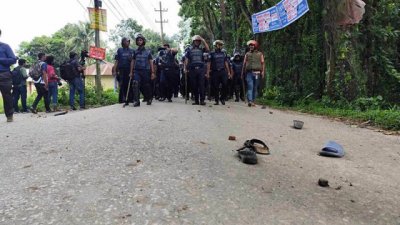 কুমিল্লায় কোটা আন্দোলনকারীদের সঙ্গে পুলিশের সংঘর্ষ (ফাইল ছবি)