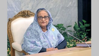 প্রধানমন্ত্রী শেখ হাসিনার সভাপতিত্বে সোমবার প্রধানমন্ত্রীর কার্যালয়ে মন্ত্রিপরিষদ বৈঠক অনুষ্ঠিত হয়। ছবি: ফোকাস বাংলা