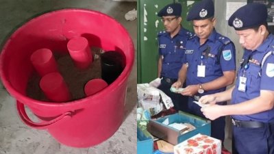 ফরিদপুরে জামায়াত কার্যালয়ে পুলিশের অভিযান