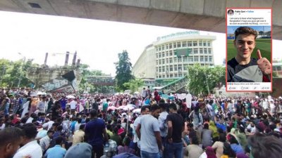বাংলাদেশে সংঘাতময় পরিস্থিতিতে বার্সার স্প্যানিশ তারকা মর্মাহত