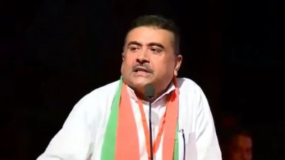 পশ্চিমবঙ্গের বিজেপি নেতা শুভেন্দু অধিকারী। ছবি: ইন্ডিয়া টুডে