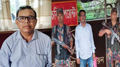 নীরব হোসেন ওরফে ‘খোড়া টুটুল’ ও আমজাদ হোসেন