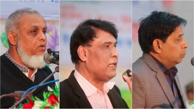 পদত্যাগ করা তিন জন