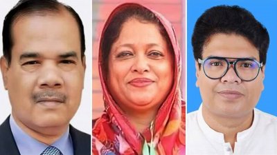 সাবেক সংসদ সদস্য মোহাম্মদ আলী, স্ত্রী আয়েশা ফেরদাউস ও ছেলে আশিক আলী অমি