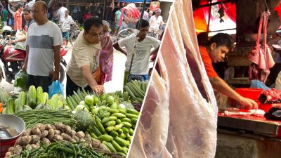 গত সপ্তাহের তুলনায় আজ বাজারে বেশ কিছু সবজির দাম বেড়েছে ১০ টাকা থেকে ১০০ টাকা পর্যন্ত।