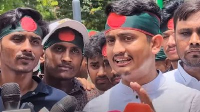 বৈষম্যবিরোধী ছাত্র আন্দোলনের সমন্বয়ক সারজিস আলম