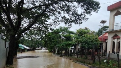 সড়কে যান চলাচল বন্ধ হয়ে গেছে