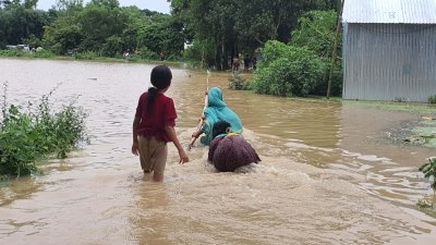 বন্যা দুর্গত এলাকা