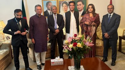 মির্জা ফখরুলের সঙ্গে পাকিস্তান হাইকমিশনারের সাক্ষাৎ